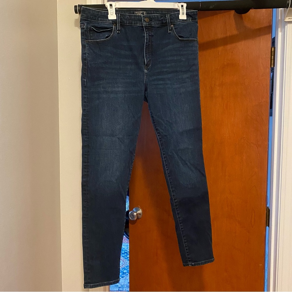 Abercrombie Simone High Rise Super Skinny Jeans